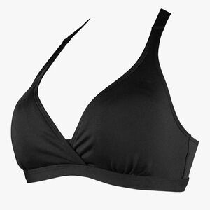 Black Wireless Swim Top